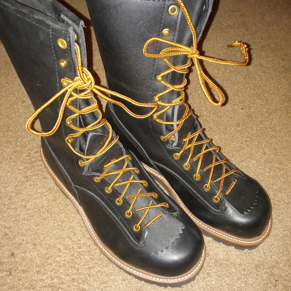 🔥HOFFMAN STEEL TOED TREE CLIMBER BOOTS🔥 - Picture 1 of 3
